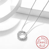 Lady Lab Diamond Pendant 925 Sterling Silver Charm Party Wedding Necklace