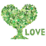 DIY Baby Resin Buttons Love Letter Natural Craft Apparel Accessories FL0122