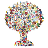DIY Baby Resin Buttons Love Letter Natural Craft Apparel Accessories
