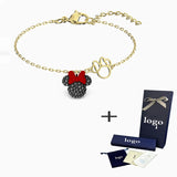 Cute Mouse Bracelet Gift for Girls with Hair Tie