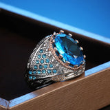 Crystal Women Ring Vintage Braided Wedding Engagement Rings