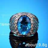 Crystal Women Ring Vintage Braided Wedding Engagement Rings