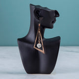 Resin Small Medium Side Portrait Earrings Necklace Jewelry Display Stand
