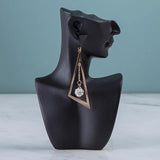 Resin Small Medium Side Portrait Earrings Necklace Jewelry Display Stand
