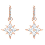 Muler Crystal Star Snowflakes Earrings Bride Gift
