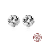 S925 Silver Tiny Ear Nails Women Temperament Earrings