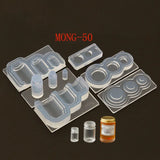 Silicone Mould Cup For Epoxy Resin Hollow Bottles DIY