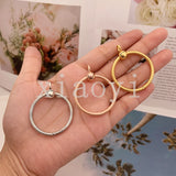 European Necklace DIY Charm Jewelry O Pendant Options Female