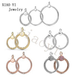European Necklace DIY Charm Jewelry O Pendant Options Female