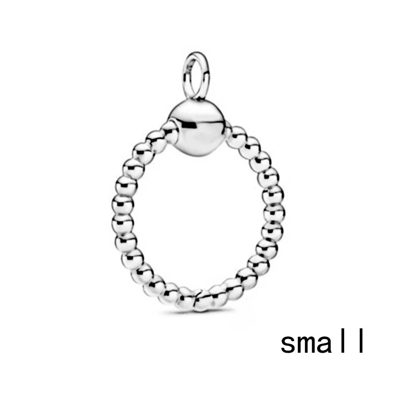 European Necklace DIY Charm Jewelry O Pendant Options Female