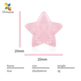 20pcs 20mm Star Stones Crystal Bead Charms DIY Jewerly