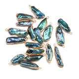 Irregular Freshwater Pearl Pendant 10x26mm for Charms Jewelry