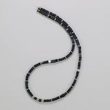 Spectrolite Stone Surfer Necklace Beaded Choker Men Women Gift