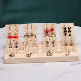 Wood Earring Card Holder and Tray for Jewelry Display
