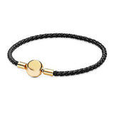 S925 DIY Woven Leather Red Rope Book Year Bracelet Jewelry