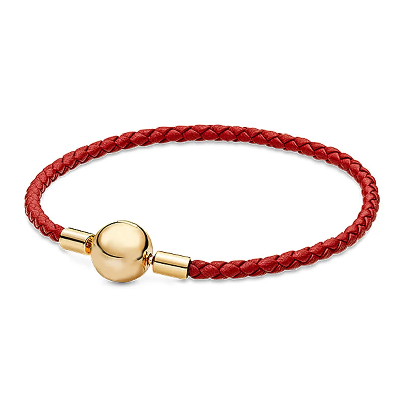 S925 DIY Red Rope Year Bracelet Jewelry
