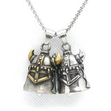 Stainless Steel Horns Bell Pendant for Men