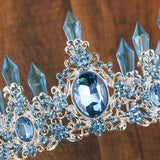 Crystal Wedding Tiara for Princess Bridal Hair Accessory