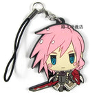 Final Fantasy Japanese Figure Mobile Phone Charms Keychain Strap