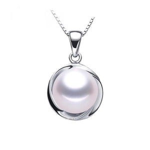 AAAA Freshwater Pearl Pendant 925Silver Necklace Gift For Women