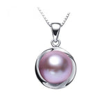 AAAA Freshwater Pearl Pendant 925Silver Necklace Gift For Women