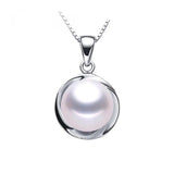 AAAA Freshwater Pearl Pendant 925Silver Necklace Gift For Women