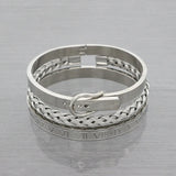 Men Roman Numerals Beaded Chain Bracelets Set