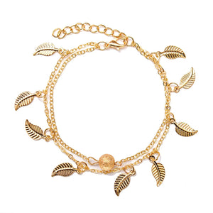 Boho Beads Anklet with Tassel - Foot Jewelry