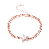 CZ Zircon Star Charm Bracelet for Women Boho Party Jewelry