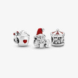 Christmas Santa Cocoa Cup Charm DIY Jewelry