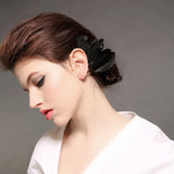 Feather Ear Hanging Earrings for Girls Women - No Piercing Ear Cuff