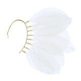 Feather Ear Hanging Earrings for Girls Women - No Piercing Ear Cuff