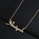Zirconia Necklace Classic Women's Wedding Jewelry Gift