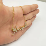 Zirconia Necklace Classic Women's Wedding Jewelry Gift