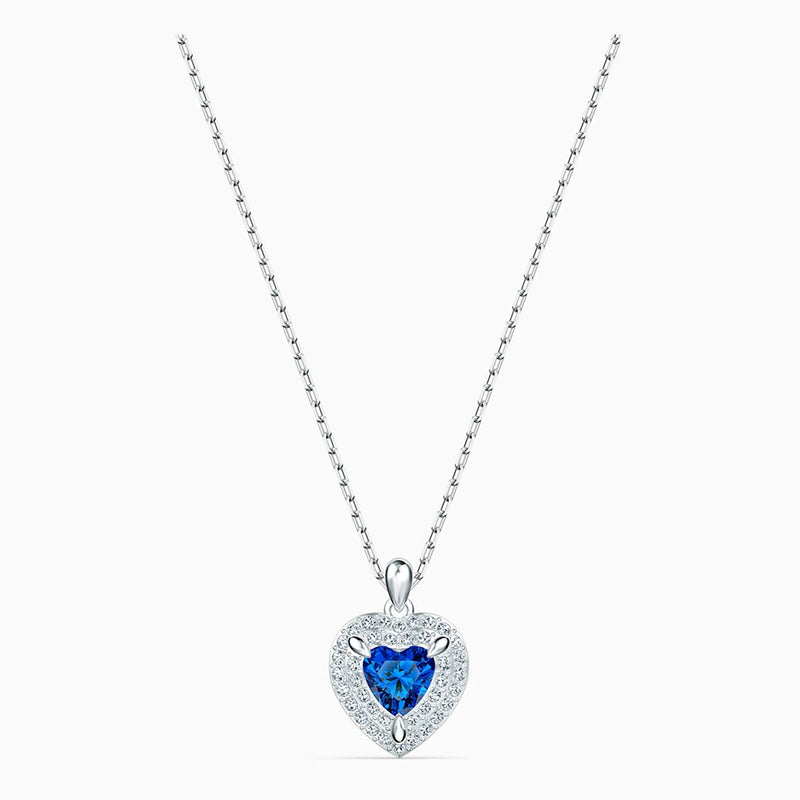 Dark Heart Necklace for Women Bright Jewelry Romantic Gift