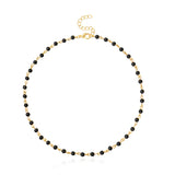Bead Choker Necklace Elegant Women's Jewelry