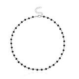 Bead Choker Necklace Elegant Women's Jewelry