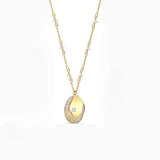 Charming Coin Pendant Necklace for Women - Romantic Jewelry Gift