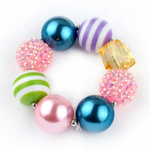 Bubblegum Kids Beaded Bracelet Hand Bracelet Girls Accessory