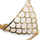Metal Rock Fish Scale Bracelet for Women