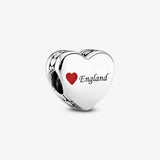 S925 Love Heart Charm DIY Woman Jewelry Birthday Gift