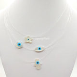 Shinning Mother of Pearl Choker Necklace for Women