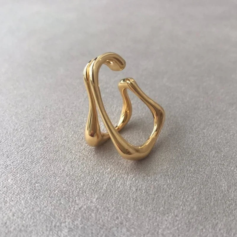 Ear-hole-free Leaves Couples Ear Bone Clip Earrings For Women Men