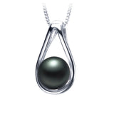 Freshwater Pearl Necklace 925 Sterling Silver High Pendants