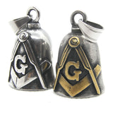 Golden Bell Pendant 316L Stainless Steel G Men's Pendant