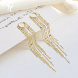 Long Tassel Dangle Earrings for Women