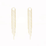 Long Tassel Dangle Earrings for Women