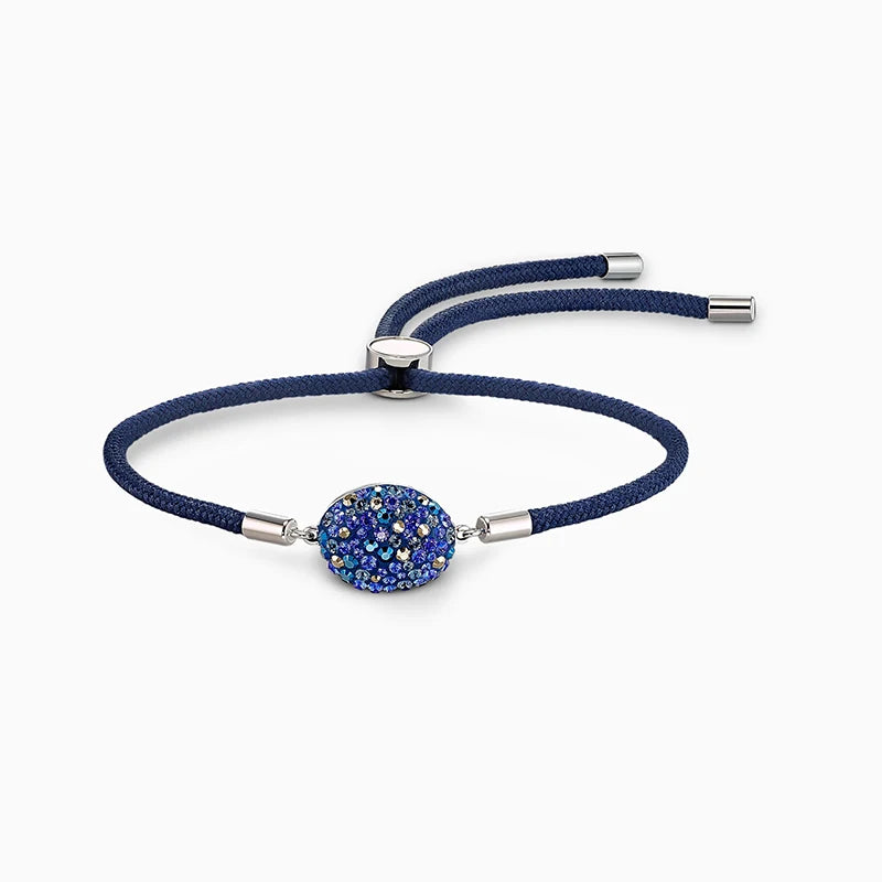 Grace Crystal Adjustable Bracelet Oval Decoration Romantic Gift