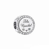925 Silver Christmas Pendant DIY Jewelry