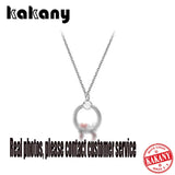 Cartoon Animal Partner Pendant Necklace Romantic Jewelry Gift